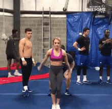 Cheerleading Jumping GIF - Cheerleading Jumping Balance GIFs