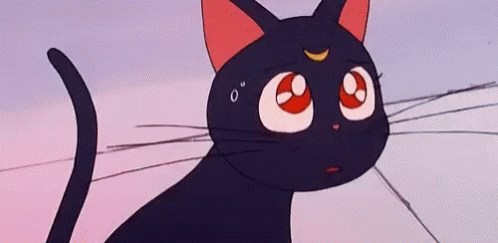 Sailormoon Luna Gif Sailormoon Luna Cat Discover Share Gifs