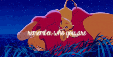 The Lion King Remember Who You Are GIF - The Lion King Remember Who You Are GIFs