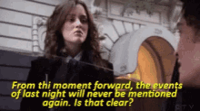 blair talk lets not talk about last night gossip girl blair talk lets not talk about last night gossip girl