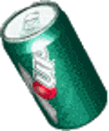 7up soft drink spin can soda