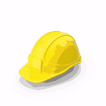 yellow helmet