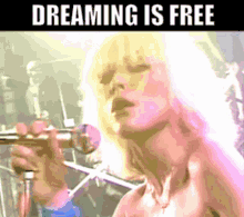 Blondie Dreaming GIF - Blondie Dreaming Is Free GIFs