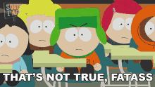 Thats Not True Fatass Kyle Broflovski GIF - Thats Not True Fatass Kyle Broflovski South Park GIFs