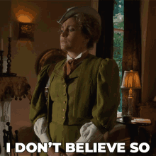I Dont Believe So Louise Cherry GIF - I Dont Believe So Louise Cherry Murdoch Mysteries GIFs