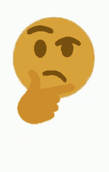emoji thinking