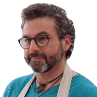 Smiling Steve Levitt Sticker - Smiling Steve Levitt The Great Canadian Baking Show Stickers