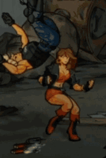 Streets Of Rage Bare Knuckle GIF - Streets Of Rage Bare Knuckle Streets Of Rage4 GIFs