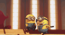 Cut Your Shit GIF - Despicable Me2 Punch Over It GIFs