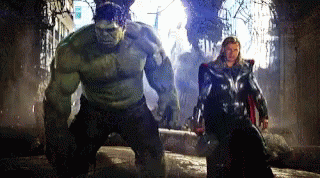 Hulk Punching Thor GIFs | Tenor