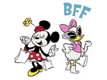 Bff Minniemouse GIF - Bff Minniemouse Daisy Duck GIFs