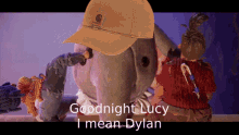 Goodnight Lucy Goodnight Dylan GIF - Goodnight Lucy Goodnight Dylan Whoever Has The Hat Is The Real Dylan GIFs