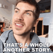 Thats A Whole Another Story Joey Graceffa GIF - Thats A Whole Another Story Joey Graceffa Stories To Tell GIFs
