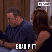Brad Pitt Doug Heffernan GIF - Brad Pitt Doug Heffernan Kevin James GIFs