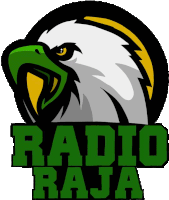 Radio Raja Eagle Sticker - Radio Raja Eagle Logo Stickers