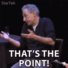 Thats The Point Thats My Point GIF - Thats The Point Thats My Point Point GIFs