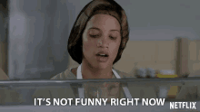 Its Not Funny Right Now Not Amused GIF - Its Not Funny Right Now Not Amused Not Laughing GIFs
