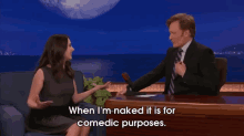 My Body Is Hilarious GIF - Conan Alisonbrie Talkshow GIFs