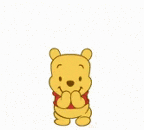 Winnie The Pooh Cute GIF - Winnie The Pooh Cute Flying Kiss GIFs