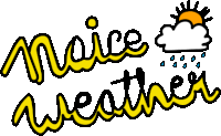 Nice Weather Sticker - Nice Weather Nice Weather Stickers