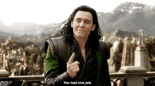 one job loki tom hiddleston thor ragnarok one job loki tom hiddleston thor ragnarok