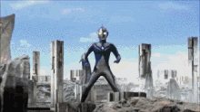 Ultraman Cosmos Transformation GIF - Ultraman Cosmos 超人迪加 GIFs