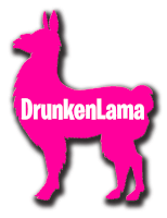Drunken Drunken Lama Sticker - Drunken Drunken Lama Pub Stickers