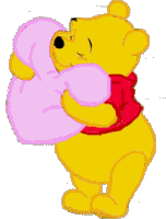 Winnie The Pooh Hug Sticker - Winnie The Pooh Hug Pillow Stickers