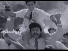 Chiru Chiranjeevi Sarja GIF - Chiru Chiranjeevi Sarja Celebrate GIFs