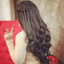 Best Wedding Hairstyle For Girls Hairstyles GIF - Best Wedding Hairstyle For Girls Hairstyles Long Hair GIFs