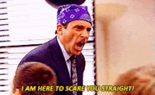 I Am Here To Scare You Straight! GIF - Prison Scaredstraight Scareyoustraight GIFs