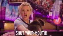Shut Your Mouth Mad GIF - Shut Your Mouth Mad Stop Talking GIFs
