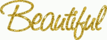 Beautiful Text Glitter Gold Oprah GIF - Beautiful Text Glitter Gold Oprah GIFs