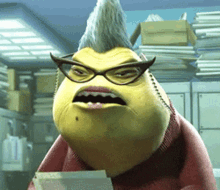 Roz Monsters GIF - Roz Monsters Inc GIFs