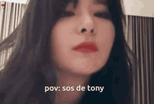 Pov Sos De Tony Seulgi GIF - Pov Sos De Tony Seulgi Red Velvet GIFs