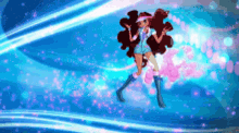 Flying Superpowers GIF - Flying Superpowers Aisha GIFs