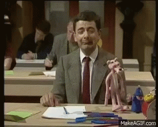 Mr Bean Crying GIF - Mr Bean Crying Exam - Discover & Share GIFs