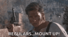 Regulars Mount GIF - Regulars Mount Gun GIFs