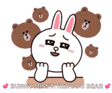 Line Friends Brown GIF - Line Friends Brown Cony GIFs