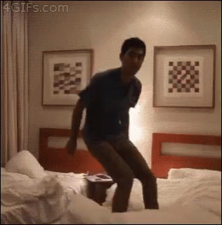 Jump In Bed Jumping GIF - Jump In Bed Jumping Jump - Discover &amp; Share GIFs