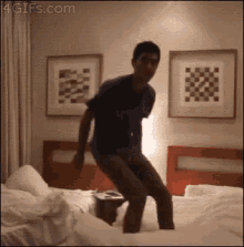 Jump In Bed Jumping GIF - Jump In Bed Jumping Jump GIFs