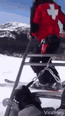 trip fall skiing biffed it viral hog trip fall skiing biffed it viral hog