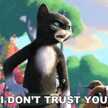 I Dont Trust You Kitty Softpaws GIF - I Dont Trust You Kitty Softpaws Puss In Boots The Last Wish GIFs
