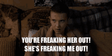 Freaking Out GIF - Freaking Her Out Freaking Out Freak Out GIFs