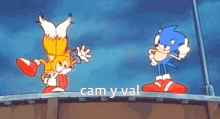 Sonic Y Tails Val Y Cam GIF - Sonic Y Tails Val Y Cam Cam Y Val GIFs