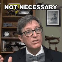 Not Necessary Lance Geiger GIF - Not Necessary Lance Geiger The History Guy GIFs