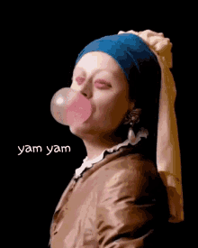 Mouth Gum GIF - Mouth Gum Bubblegum GIFs