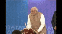 Modi Drum Celebrate GIF - Modi Drum Celebrate GIFs