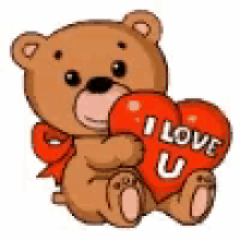 Bear Hearts GIF - Bear Hearts I Love You GIFs