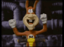 dominos the noid noid going crazy going nuts